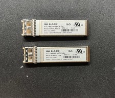 Lot of 2 Qlogic FTLF8529P3BCV-QL 16GB FC SFP+ 850NM SR Transceiver Module