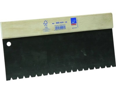 Parkettkleber Zahnspachtel B12 Haromac 30 cm