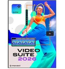 Movavi Video Suite 2026 For MACINTOSH Convert Videos , Edit + Effects Store 1yr