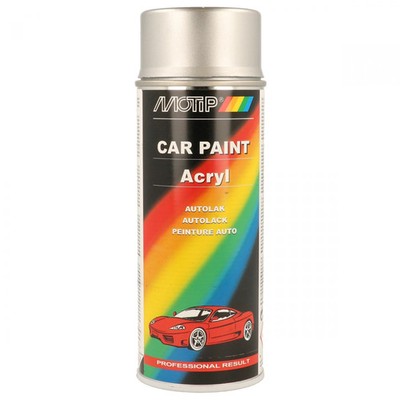 Motip 55217 Silver Acrylic Car Spray Paint 400ml Volvo VW FSO Honda Dacia Kia