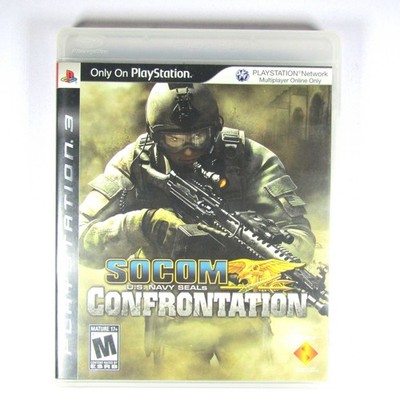 Socom Confrontation CIB Playstation 3 Authentic Tested Complete in Box
