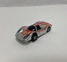 Tyco, Ho Scale, Slot Car, Porsche 908 3, Chrome Orange, Lighted