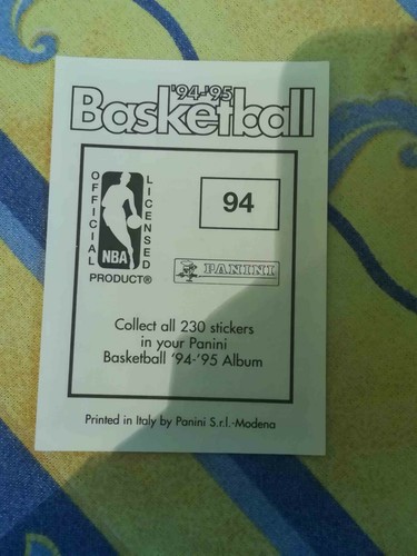 PANINI NBA Basketball 1994 1995 94 95 PICK ANY STICKER NM/MINT - Picture 63 of 177