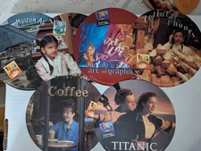Celebrate the Century - The 1990s - 30 Collector Cards 6" circular + Timeline