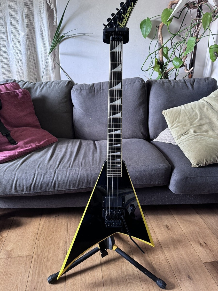 Jackson RR24 Randy Rhoads 2006 Black/Yellow Made In JAPAN VERY