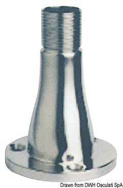 Base inox Glomex 150 mm (29.927.00)