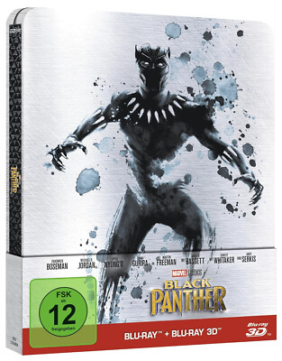Black Panther 3D - vergriffen Marvel Steelbook, 3D + 2D Blu-ray, sehr rar!