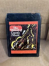 The History Of Country Music Volume 1, 8-Track Cassette Tape