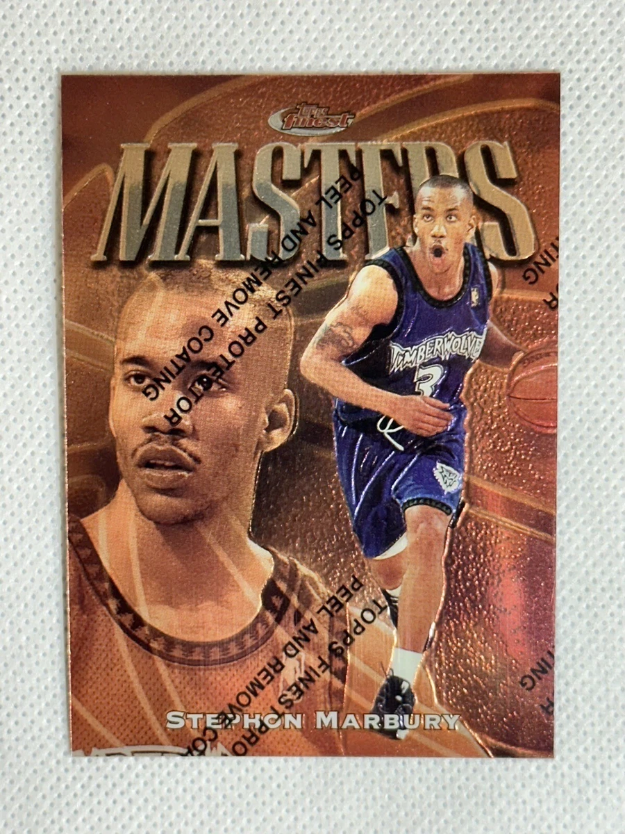 Topps Stephon Marbury Basketball Minnesota Timberwolves Sports
