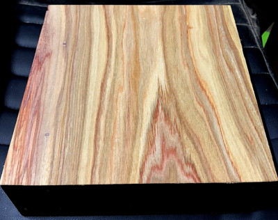 ONE EXOTIC KILN DRIED CANARYWOOD BOWL BLANK S4S TURNING WOOD LUMBER 6'' X 6'' X 3''