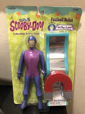 Scooby Doo Funland Robot Runaway Charlie Equity Action Figure Series 2 NOS 2000