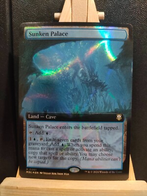Sunken Palace - Ripple Foil Extended Art - MH3 Commander - NM (siehe Bilder) MTG