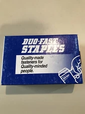 Duo Fast 5008C 20 Gauge Galvanized Staple 1/2-Inch Crown x 1/4-Inch Length, 5000