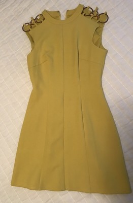 asos chartreuse dress