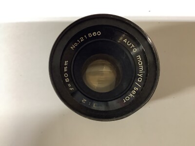 auto mamiya / sekor　1:2　50mm 　M42　919 Mamiya Auto/sekor f 1:2 50mm M42 Mount camera lens | eBay