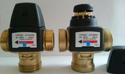 Rücklaufanhebung ESBE 45°C, 55°C, 60°C, 70°C, 80°C - 3/4'' und 1''