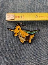 DRAGONITE "POKEMON" -ENAMEL PIN-UNBRANDED-SHIP ALL THE PINS YOU BUY FOR $4.99
