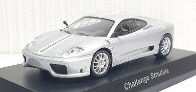 Kyosho 1/64 FERRARI CHALLENGE STRADALE SILVER diecast car model | eBay