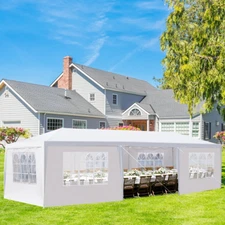 Carpa 10x30 Pies Toldo Para Fiestas Exteriores y Patio Tienda De Boda Heavy Duty