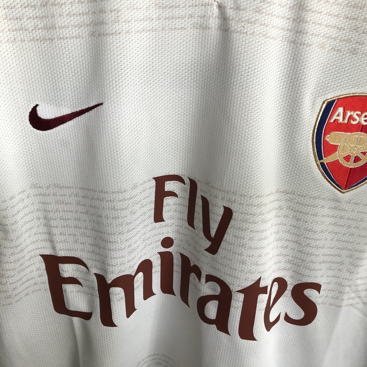 Arsenal L football shirt Soccer Nike Jersey Mens Custom? NWT~SEE