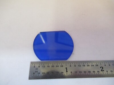 ZEISS GERMANY STEREO BLUE FILTER LENS MICROSCOPE OPTICS PC AS PICTURED &3K-A-73