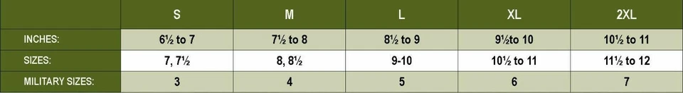 Rothco 'US MADE' GI 空白军事战术军队羊毛手套适用于寒冷天气 — 第 2/2 张图片