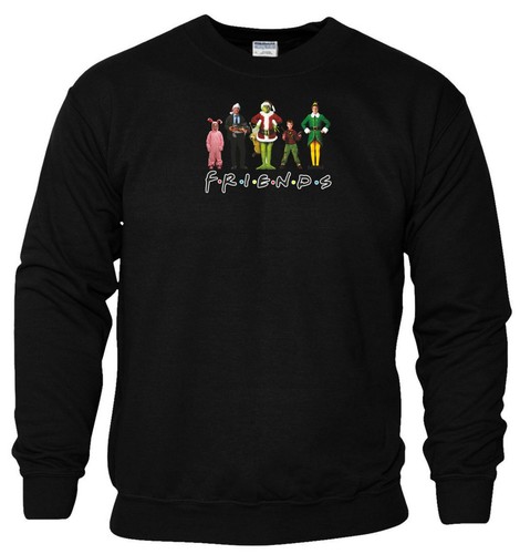 Christmas Friends Sweatshirt Santa 