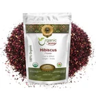 Organic Way Hibiscus Flower Cut & Sifted - Organic, Kosher & USDA Certified
