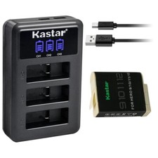 LED3 Charger  1 battery for Gopro HERO12 Black HERO11 HERO10 HERO9 ADBAT-001