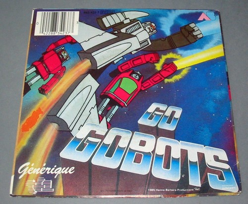 Les GOBOTS Bernard MINET (45 tours) Go Gobots - Picture 2 of 3