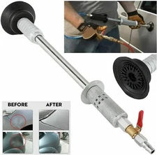 Auto Car Body Repair Suction Cup Slide Tool Hammer Kit Air Pneumatic Dent Puller