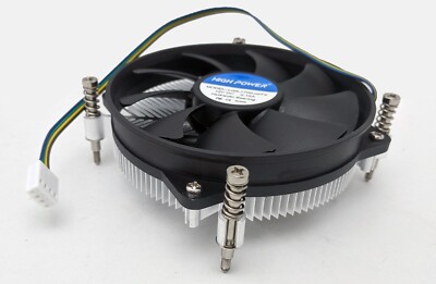 HIGH POWER  Low Profile 28mm Tall 1U/miniITX Intel Socket LGA1700 CPU Cooler Fan