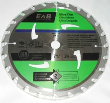 Exchange A Blade EAB 7-1/4" 24T Fast Cutting Circular Saw Blade