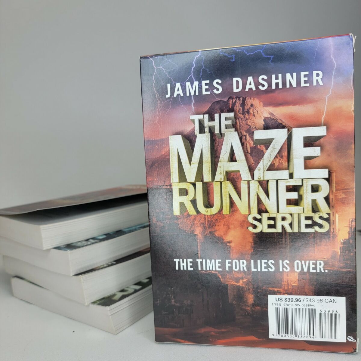 The Maze Runner Series (4 books) by James Dashner, Paperback | Pangobooks