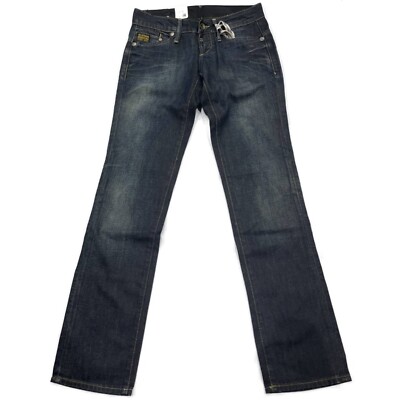 G-STAR Damen Track Wash Midge Straight Jeans UVP 80£