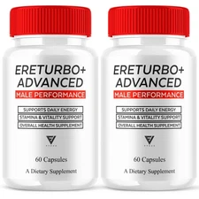 (2 Pack) Ereturbo Advanced Performance, Ereturbo Health Support (120 Capsules)