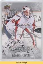 2016-17 Upper Deck MVP Silver Script Braden Holtby #68 READ d7j