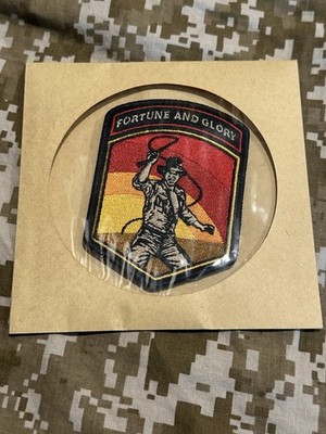 PDW Fortune and Glory Flash V2 Morale Patch Prometheus Design Werx Indiana Jones