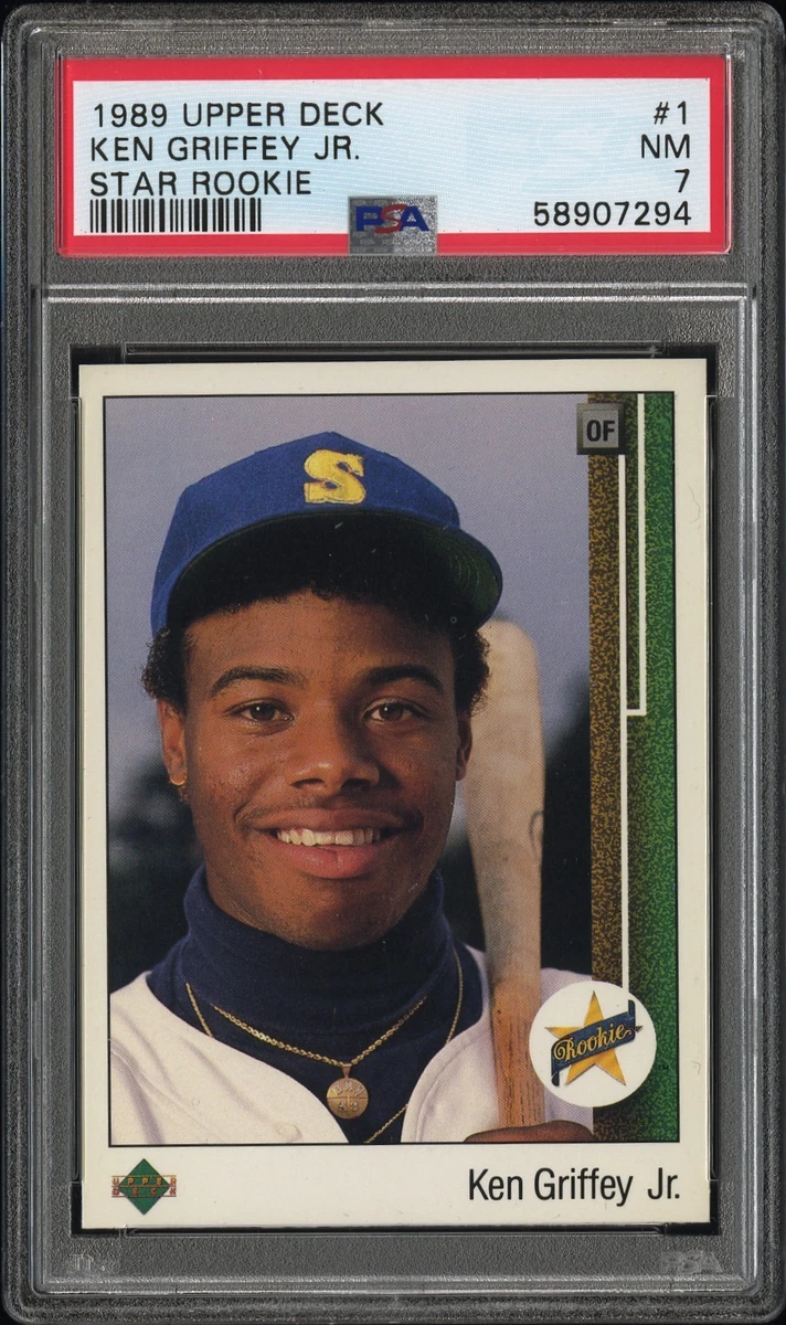 Ken Griffey Jr Baseball Grade 7 Sports Trading Cards & Accessories
