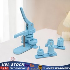 Button Press Machine Button Making Machine Badge/Button Maker 0.98, 1.26, 2.28"