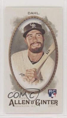 2017 Topps Allen & Ginter Mini A&G David Dahl #76 0w7