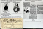 BOSS TWEED RING NY MAYOR OAKEY HALL PRESIDENT ADAMS EXPRESS DOCUMENT SIGNED 1871