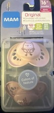 MAM Original Pacifier 2 Pack 16 Month Matte Collection Colors of Nature