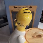 Vintage Homer Simpson Cookie Jar The Simpsons Treasure Craft 1995 Ceramic w/Box — photo 10