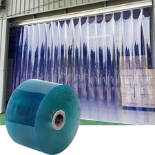 PVC Strip Door Curtains, 164Ft Length 7.1In Width Plastic Door Curtain Waterproo