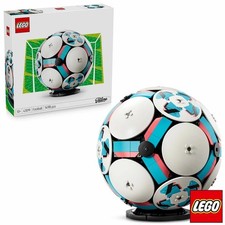LEGO Editions 43019 Football Set 1498 Pieces Hidden Stadium Scene Display Model