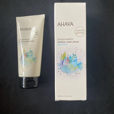 Ahava Deadsea Water Mineral Hand Cream Sea Fennel Limited Edition 3.4 oz NIB - Image 1 of 3