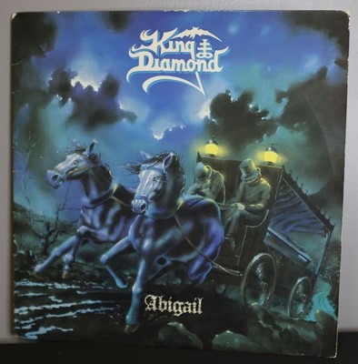 King Diamond - Abigail LP Roadracer RR 9622 1987 . See picture, some scratches