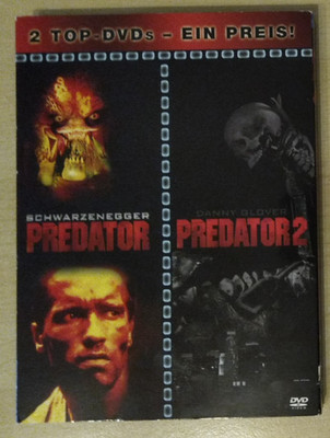 Predator 1 & 2 - DVD - FSK 18 - Beschreibung lesen!