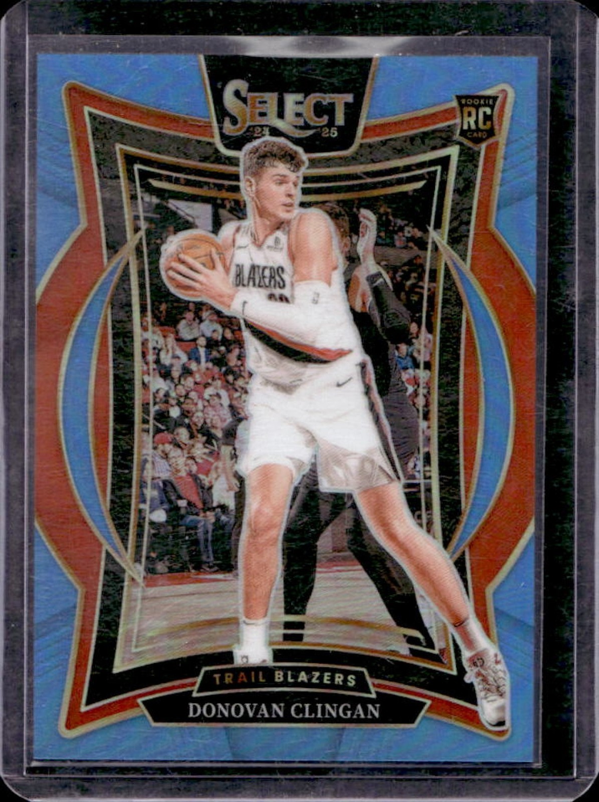 2024-25 Panini Select Donovan Clingan Concourse RC Light Blue Prizm #/299